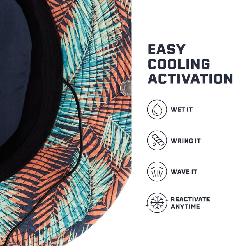 Mission Cooling Bucket Hat - Unisex Wide-Brim Hat for Men & Women - Lightweight, Foldable & Durable - Cools Up to 2 Hours - Image 5
