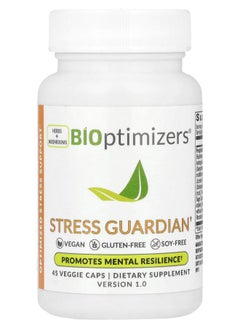 BiOptimizers Stress Guardian 45 Veggie Caps 