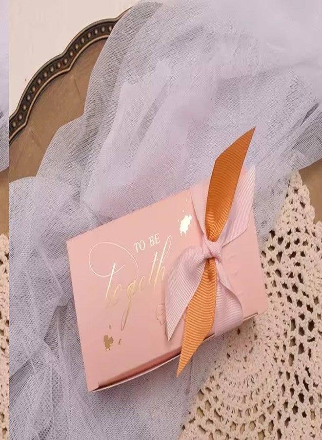 VRB Dec 10 Pcs Small Colorful Folding Gift Boxes for Packaging/Gift Boxes for Gifting,hamper boxes for gift empty,gift hamper box for gifting,return Gifting,Chocolates, Dry Fruits, Wedding & Pooja Gifts (10 Pcs Pink To Be Together) - Image 1