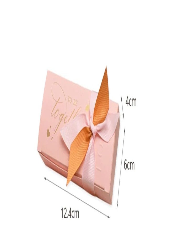VRB Dec 10 Pcs Small Colorful Folding Gift Boxes for Packaging/Gift Boxes for Gifting,hamper boxes for gift empty,gift hamper box for gifting,return Gifting,Chocolates, Dry Fruits, Wedding & Pooja Gifts (10 Pcs Pink To Be Together) - Image 2