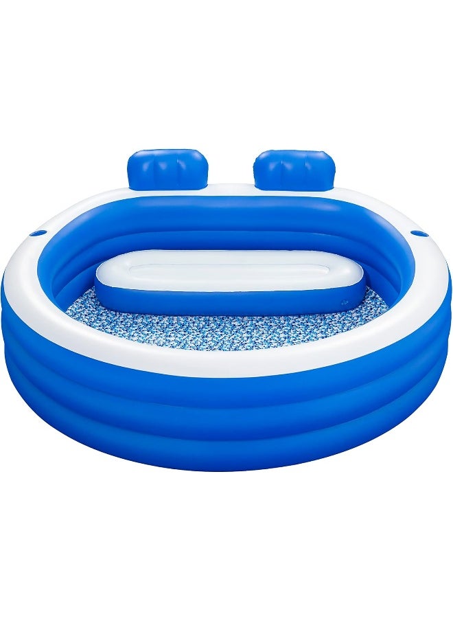 Bestway بركة عائلية سبلاش بارادايس 231x219x79 سم  - Image 4