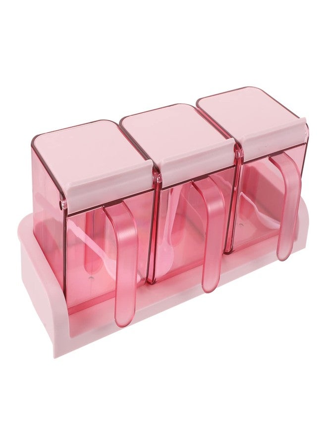LABRIMP Seasoning Box Large Capacity Seasoning Container with Lid for Kitchen Spice Storage Easy Pour Design and Practical 9.56X3.70X3.54 Inch - Image 1