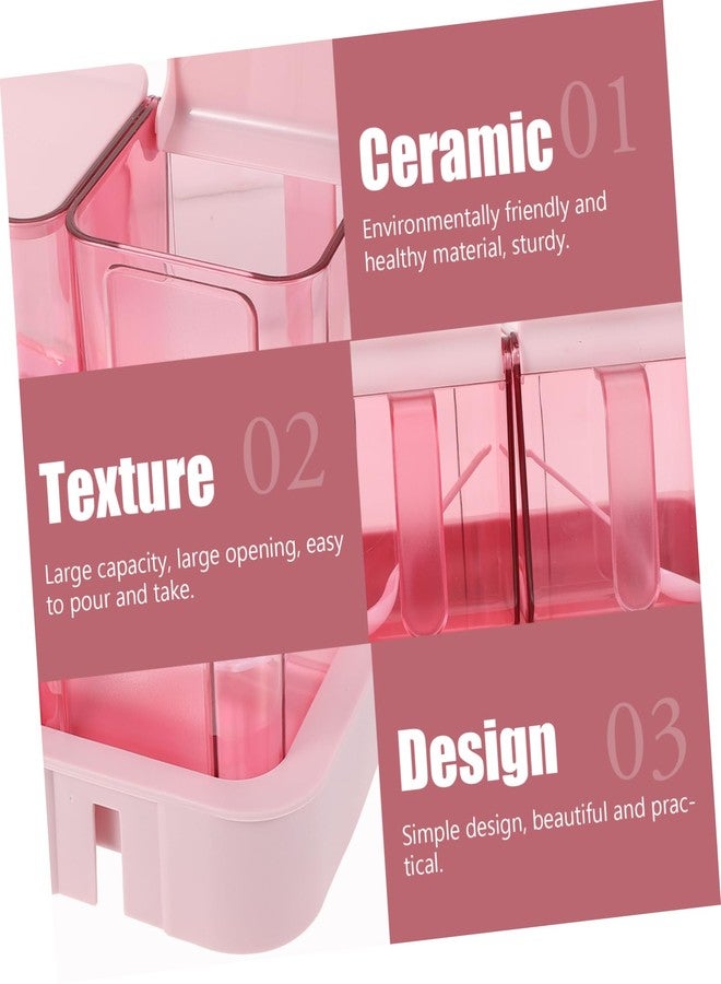 LABRIMP Seasoning Box Large Capacity Seasoning Container with Lid for Kitchen Spice Storage Easy Pour Design and Practical 9.56X3.70X3.54 Inch - Image 2