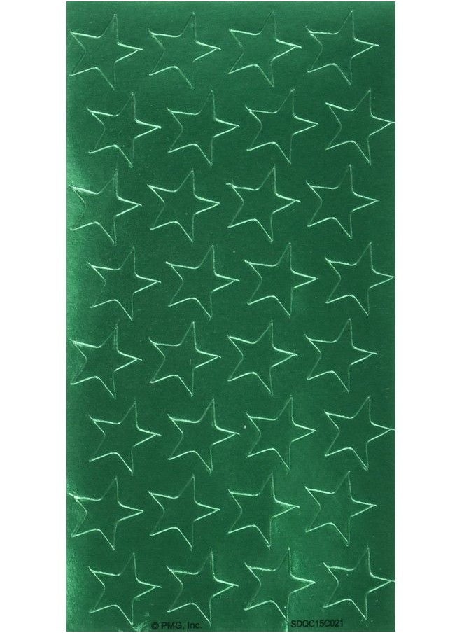 EUREKA Back To School Classroom Supplies Presto Stick Green Star Stickers 1/2'' 250 Pcs  - Image 2