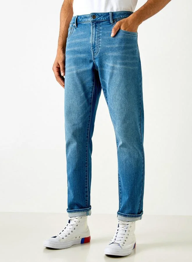 Lee Cooper Slim Fit Jeans with Pockets