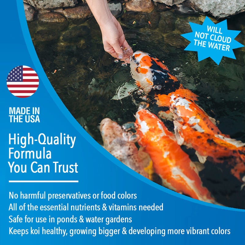 Microbe Lift Microbe-Lift MLLSPMD Sinking Fish Food Pellets for Ponds, Water Gardens, and Fountains, for Live Goldfish and Koi, 3 Pounds - Image 3