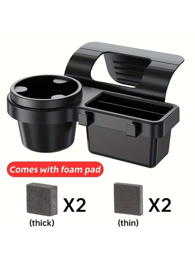 Generic Car Window Multifunctional Storage Tray Organizer - Car Door Organizer with Cup Holder – Car Storage Box for Phone, Keys, Drinks – Easy Install, Universal Fit for Cars, SUVs, Trucks  - Image 4