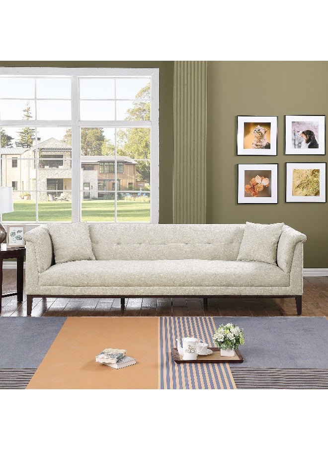 Home Box Anniston 4-Seater Fabric Sofa with 2 Cushions  - Image 1