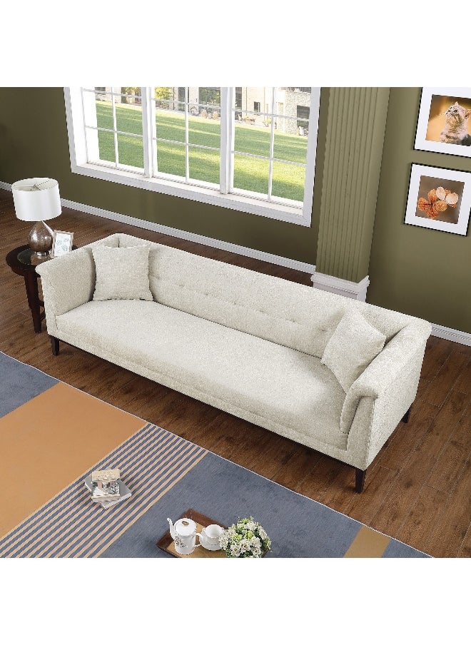Home Box Anniston 4-Seater Fabric Sofa with 2 Cushions  - Image 5