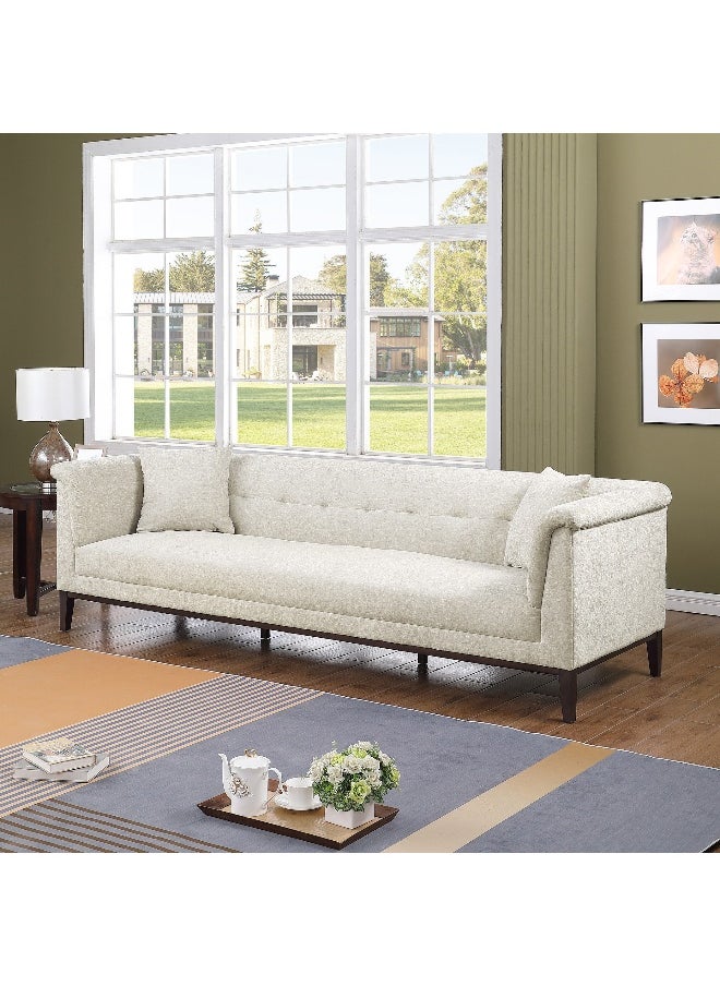 Home Box Anniston 4-Seater Fabric Sofa with 2 Cushions  - Image 4