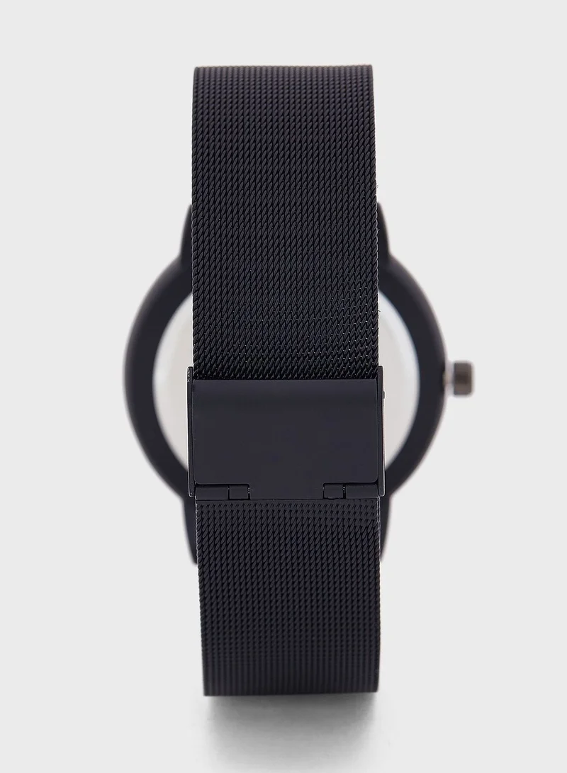 Robert Wood Mesh Strap Watch