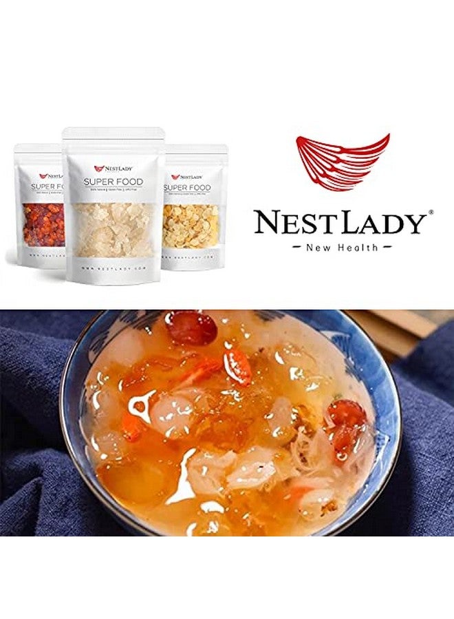 NESTLADY مجموعة كولاجين نستلادي (صمغ الخوخ العضوي النقي 150غ + صمغ التراجاكانث البري الطبيعي "سنوات الثلج" 110غ + صمغ الجليد الطبيعي 100غ) - Image 2
