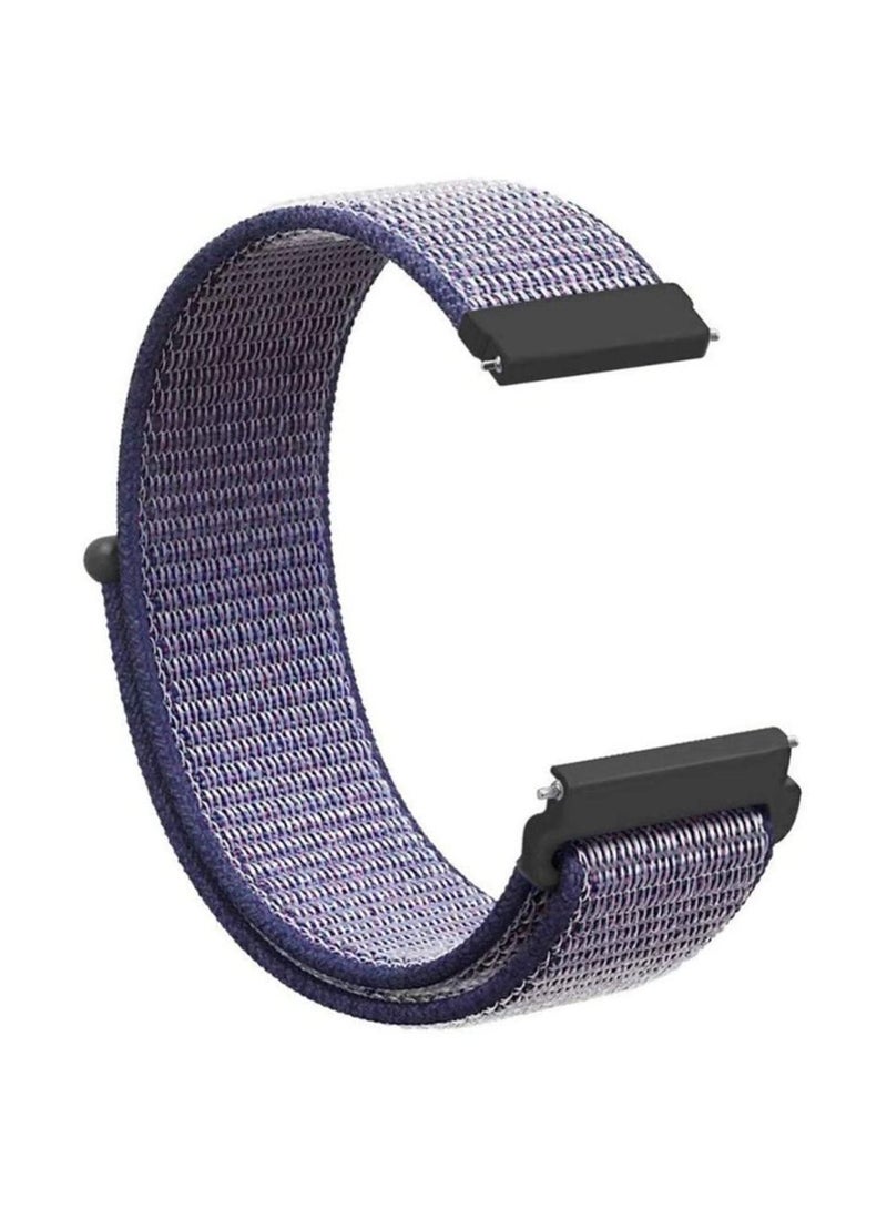 Nylon Loop Wrist Band Replacement for Samsung Galaxy/Huawei Watch 22mm - Image 3