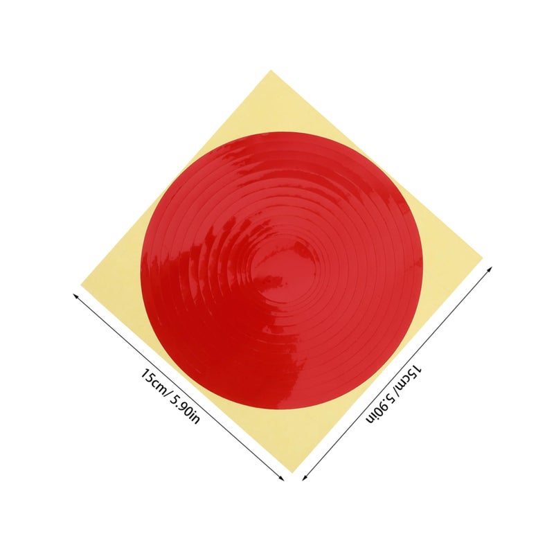 Pressure Gauge Identification Sticker Adhesive Decal Label 5 Sheets UV Resistant - Image 3