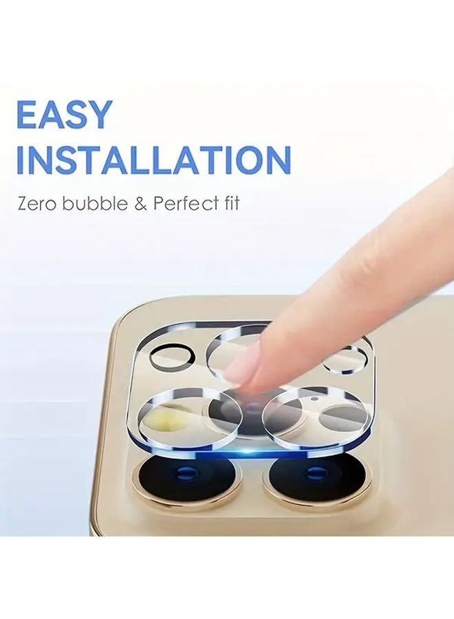 3 Pack HD Anti Scratch Camera Lens Protector Film For iPhone 13 Pro - Image 5