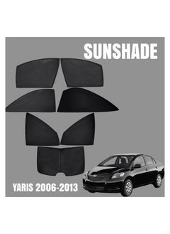 TOYOTA Car Sunshade All Side Sunshade UV and Heat Protection Front Back Sides Sun Shades High Quality For TOYOTA YARIS 2006-2013  - Image 1