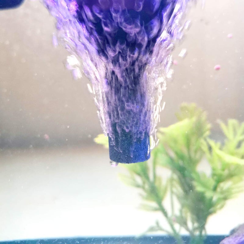 Meridian 10pcs 2.5cm Aquarium Air Stone Cylinder Bubble Diffuser for Fish Tank - Image 5