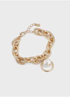 Ella Limited Edition Pearl Charm Chain Bracelet  - Image 3
