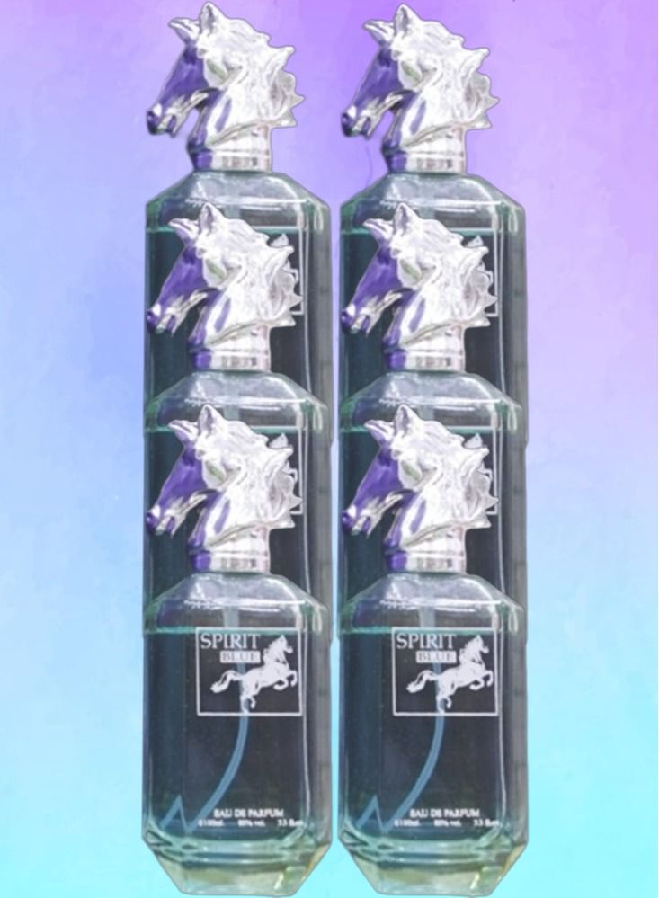 Blue 6 Pieces Spirit Blue Perfume 100ml EDP - Image 1