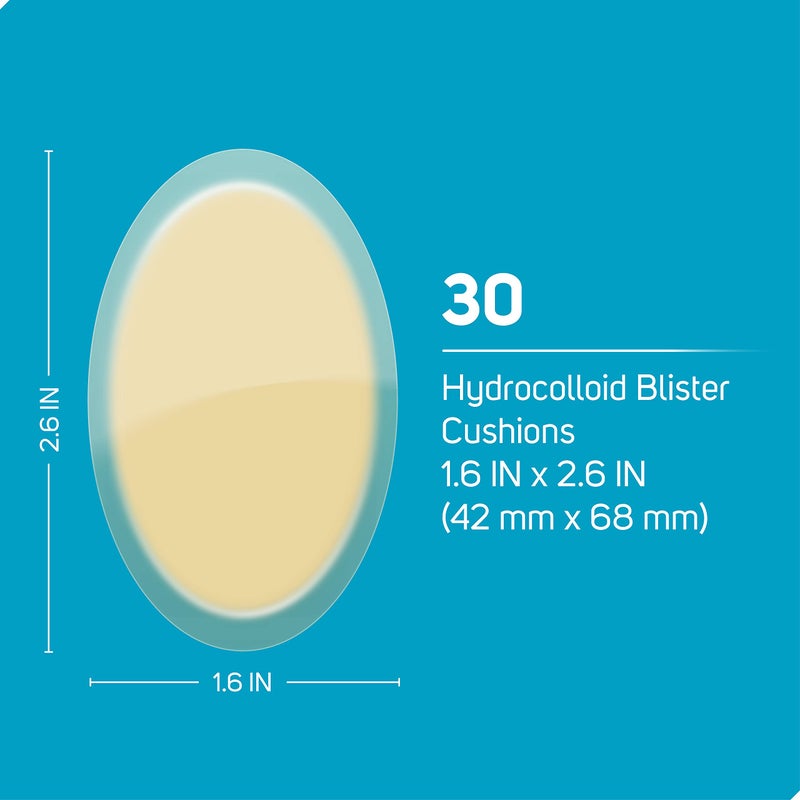Care Science Blister Cushion Hydrocolloid Gel Bandages, 30 ct | Cushions & Protects Blisters, Long-Lasting - Image 2