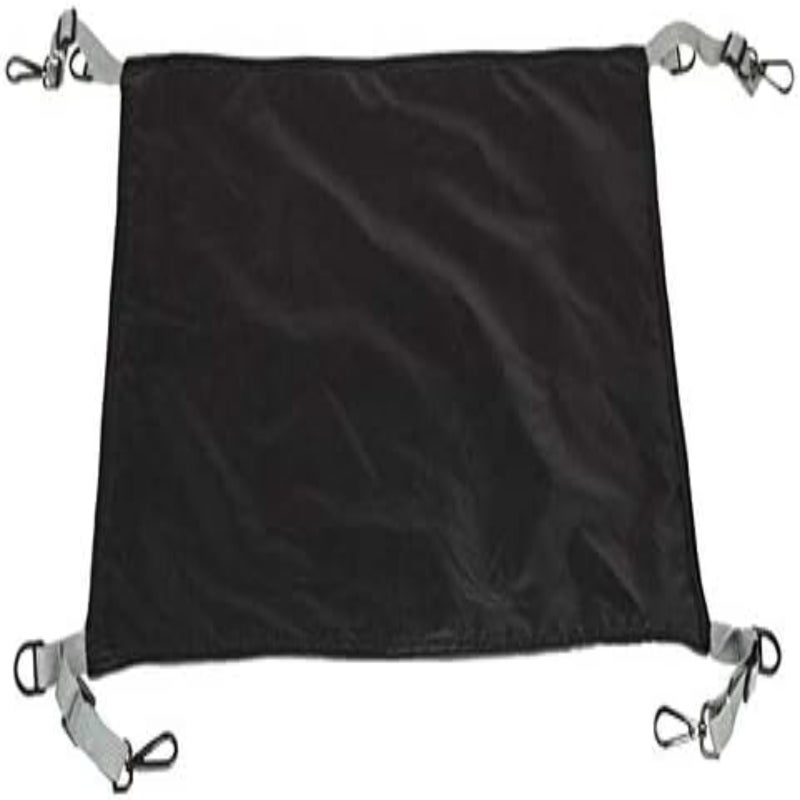 RivenAn Hamaca colgante para gatos, hamaca para mascotas, cama ajustable para gatos, dos lados, cómoda, impermeable, almohadilla de descanso para gatos, perros pequeños, conejos u otros animales pequeños (negro) (Negro) - Image 1