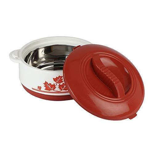 Dr. Equipment Ever 'n' Green Plastic Casserole With Cover And Bottom, Set of 1, 2 L, Red - Image 3