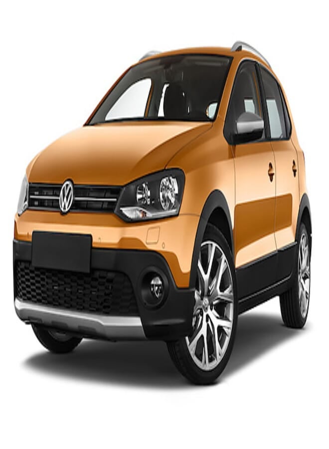 Generic car Cover 2 Layers for Volkswagen Polo Cross Hatchback 2015  Waterproof, UV, Dustproof, Outdoor Convertible Cover (Two years warranty)  - Image 1