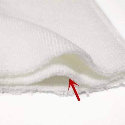 Alya 5 Layer White Microfiber Inserts Liners Wetfree Reusable Washable Cotton Diaper Nappy Inserts Natures Cloth Diaper Liner for Baby Cloth Diapers(PACK OF) (WHITE,PACK OF 5) - Image 5