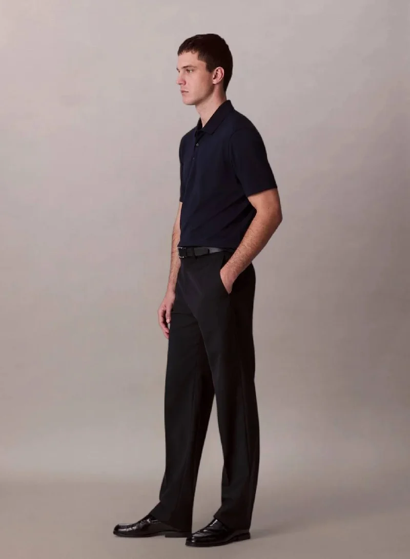 Calvin Klein Dark Sapphire Stripe Strech Jacquard Polo for Men | Best Price UAE