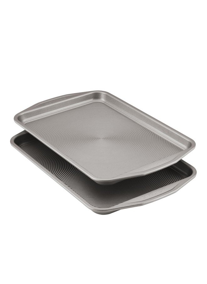 Circulon Circulon Total Bakeware Set Nonstick Cookie Baking Sheets, 2 Piece, Gray  - Image 1