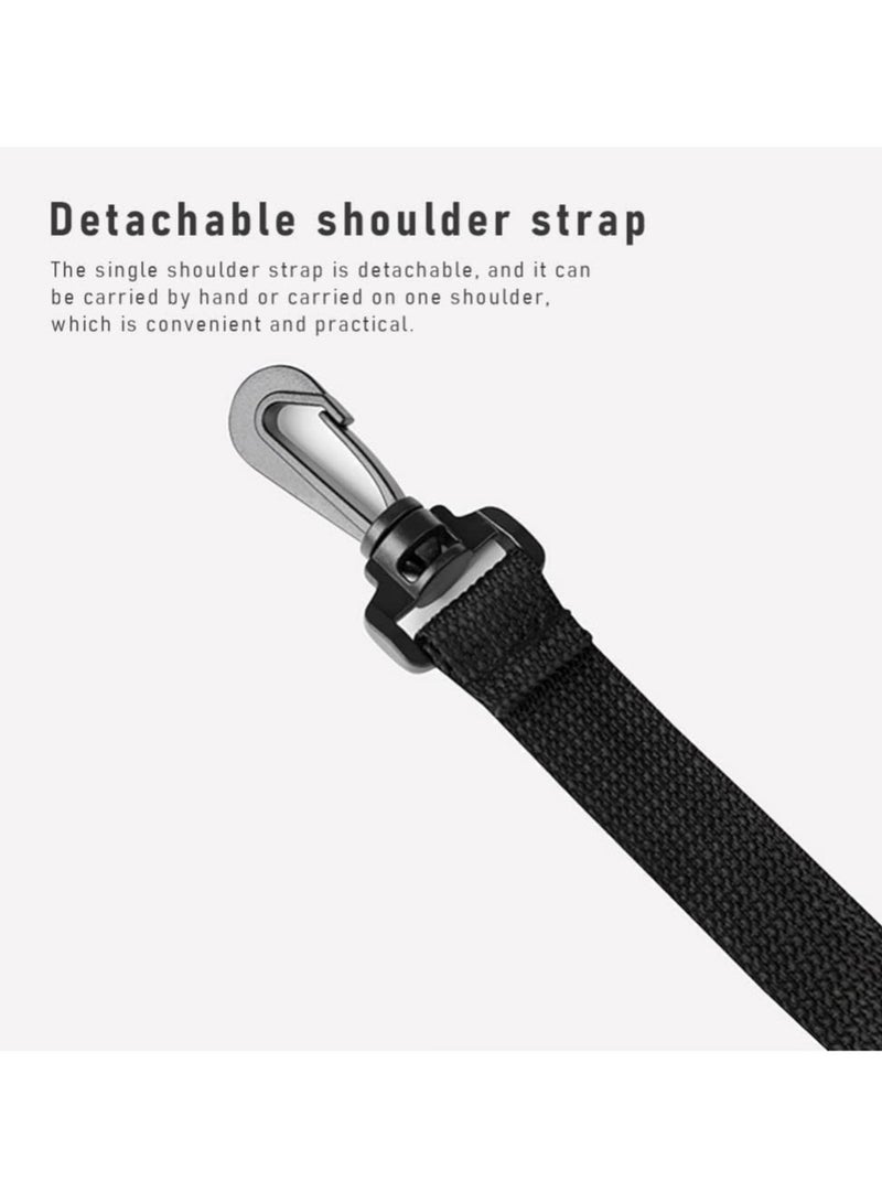 Generic Basketball Bag Football Volleyball Softball Rack Shoulder Straps Sports Bag Holder + Adjustable Shoulder Straps 2 Side Mesh Pockets Approx. 25cm (accommodates size 7 basketball) - Image 5