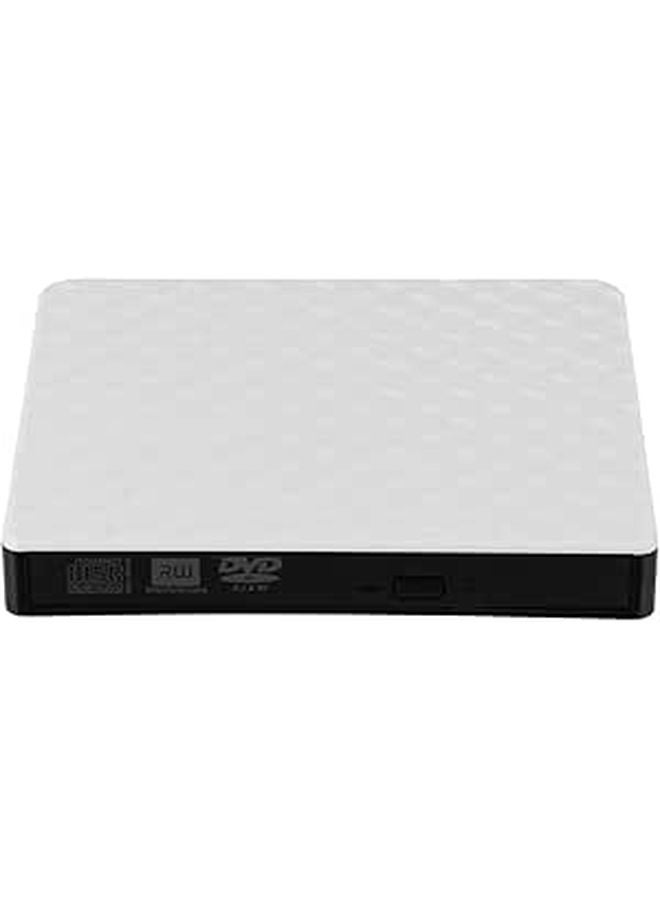 White External USB 3 0 DVD Burner Portable CD Writer Rewriter Drive for Laptop Desktop - Image 1