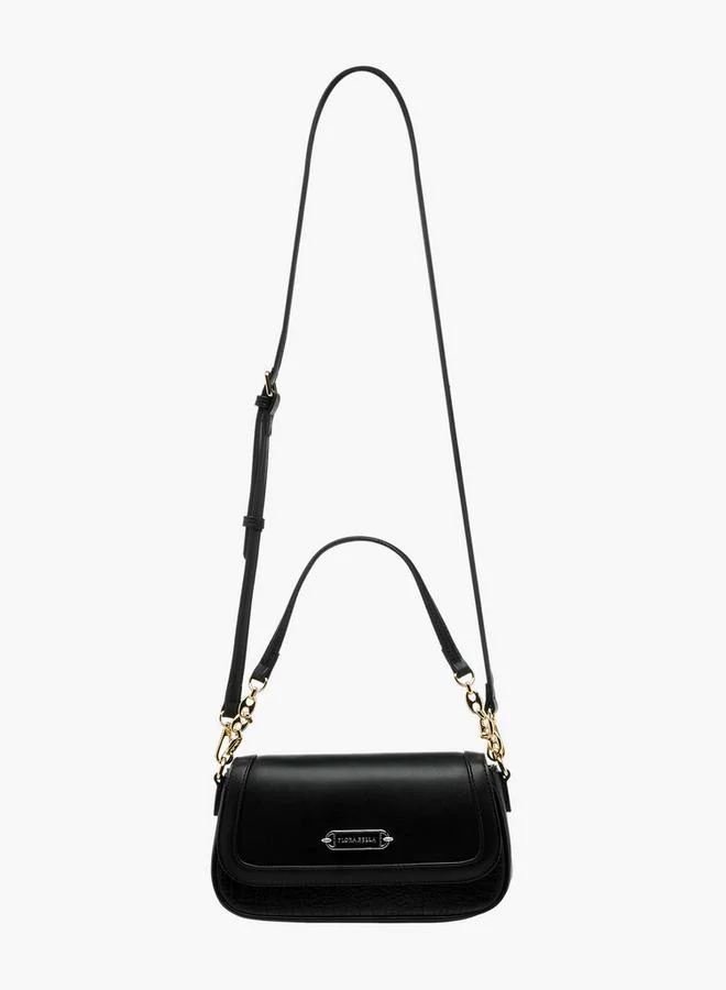 فلورا بيلا من شو إكسبرس حقيبة كروس بودي صلبة بإغلاق بزر