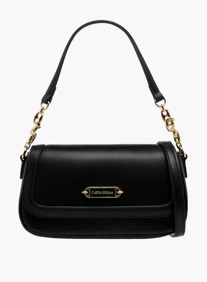 فلورا بيلا من شو إكسبرس حقيبة كروس بودي صلبة بإغلاق بزر