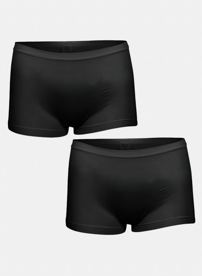 Silvy Set Of 2 Pieces Extreme Short Girls Lycra Underwear For Girls - Image 1