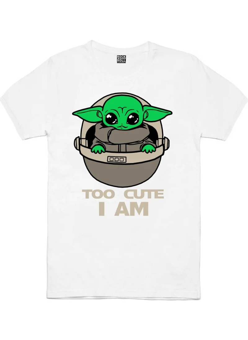 Rock&Roll Mother Baby, Baby Yoda, Milky Plain Women's 3-Piece Eco Pack T-Shirt