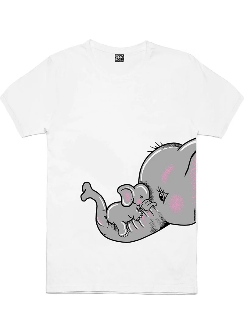 Rock&Roll Mother Baby, Baby Yoda, Milky Plain Women's 3-Piece Eco Pack T-Shirt