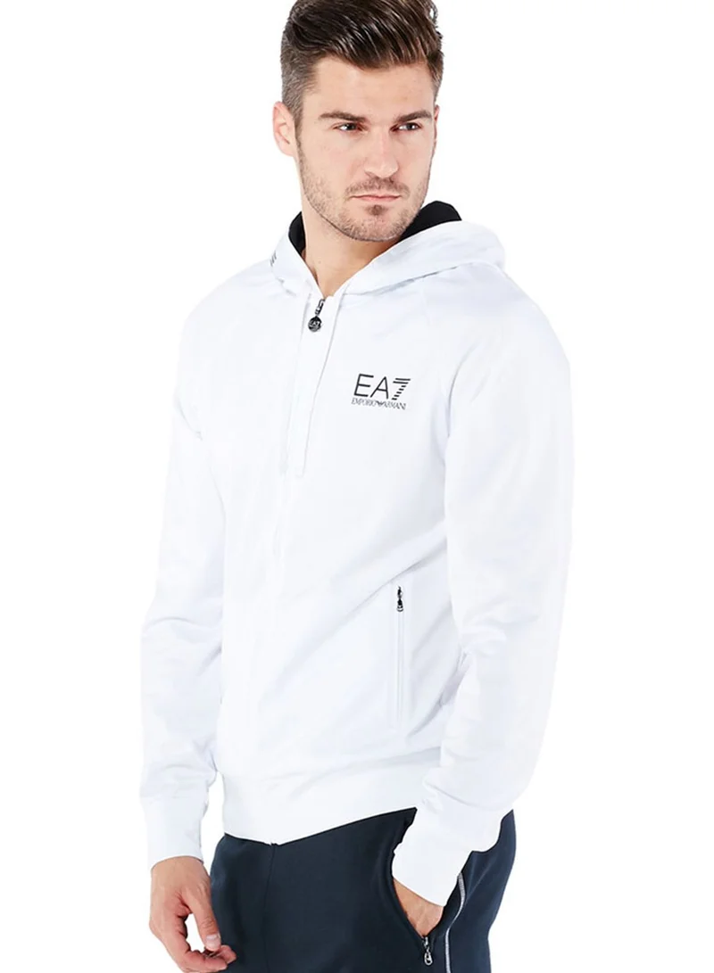EA7 Emporio Armani Zip Through Hoodie