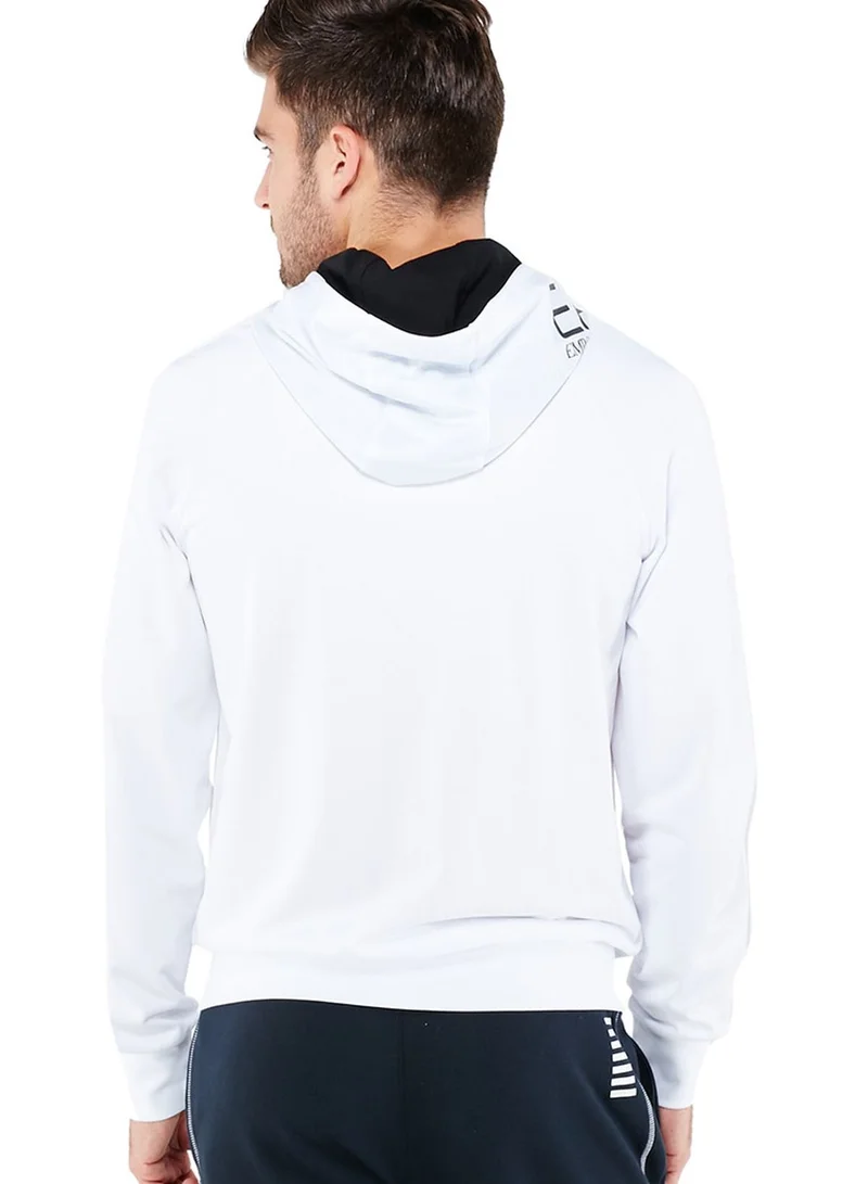 EA7 Emporio Armani Zip Through Hoodie