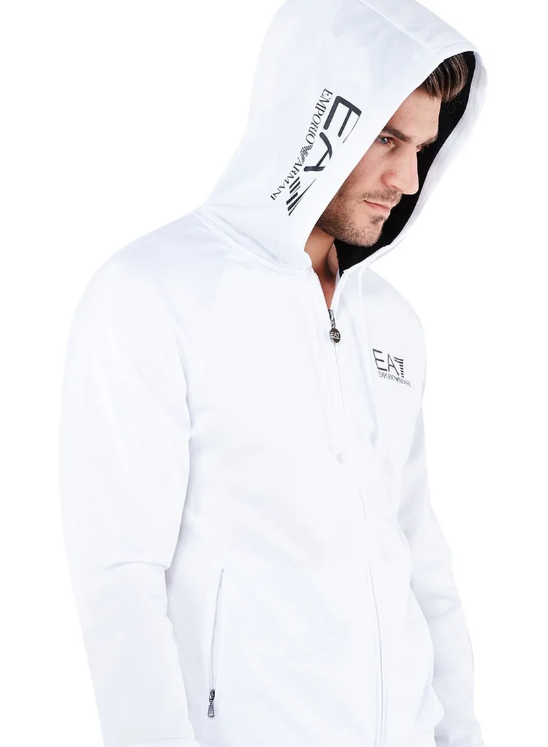 EA7 Emporio Armani Zip Through Hoodie