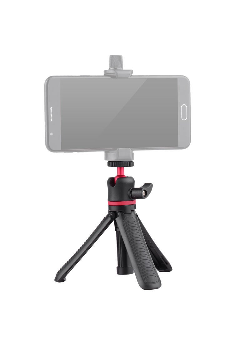 NIBEMINENT Mini Extendable Desktop Tripod Stand With Flexible Ballhead Black  - Image 2