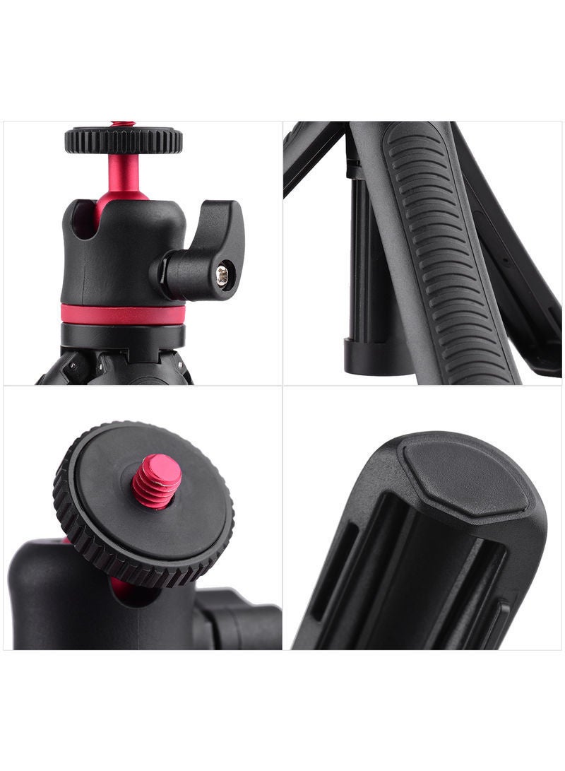 NIBEMINENT Mini Extendable Desktop Tripod Stand With Flexible Ballhead Black  - Image 5