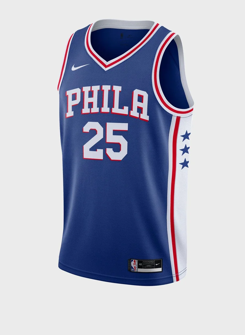 Nike Ben Simmons Philadelphia 7ers Swingman Jersey