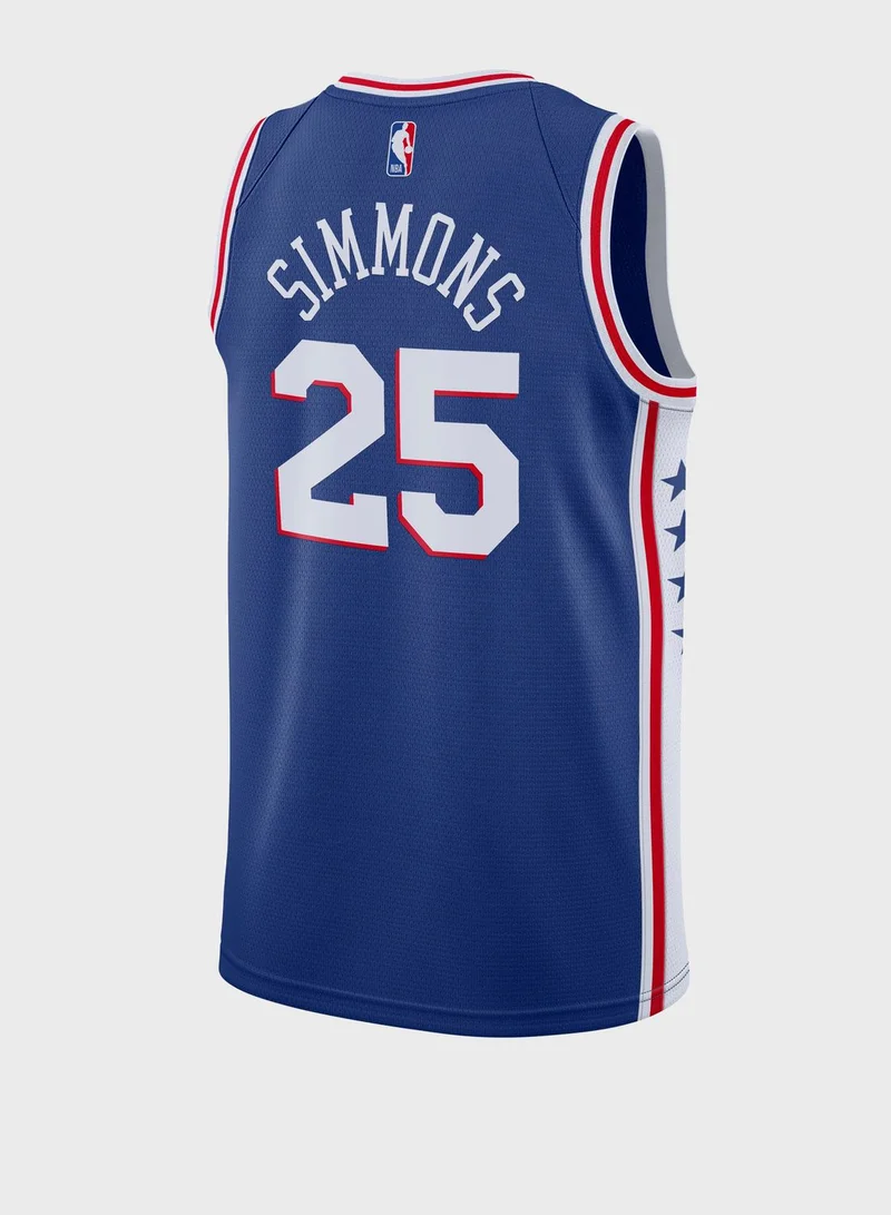 Nike Ben Simmons Philadelphia 7ers Swingman Jersey
