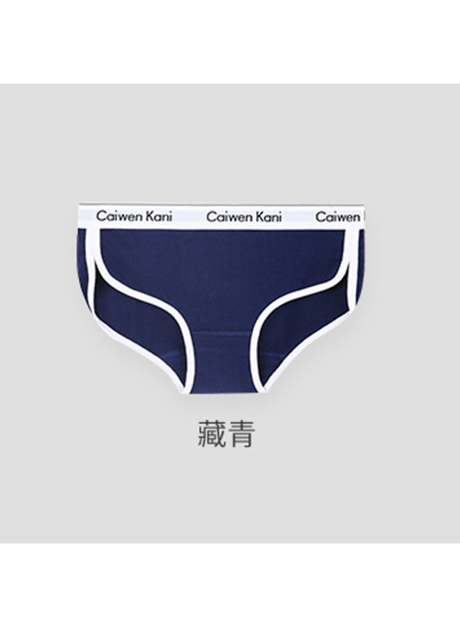 Women's Underwear, Pure Cotton, Antibacterial, Traceless, Breathable, Boxer Mid-waist Girls' Briefs, Sports Shorts