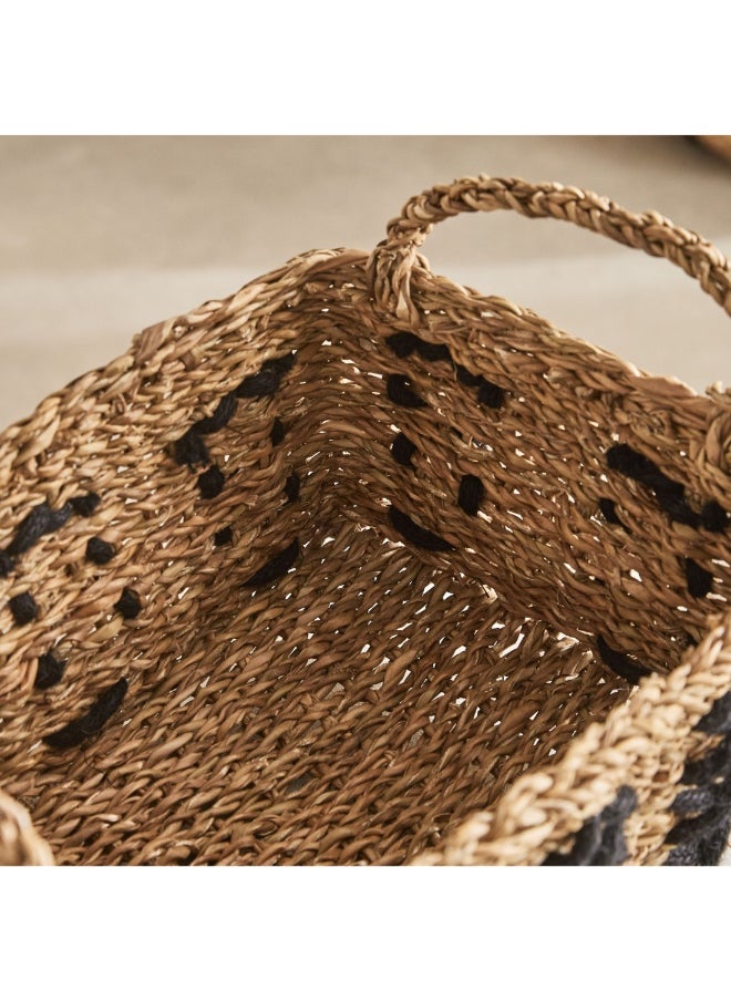 Home Box Naturaloom Stitch Rectangular Storage Basket 31 X 22 X 19 Cm  - Image 5