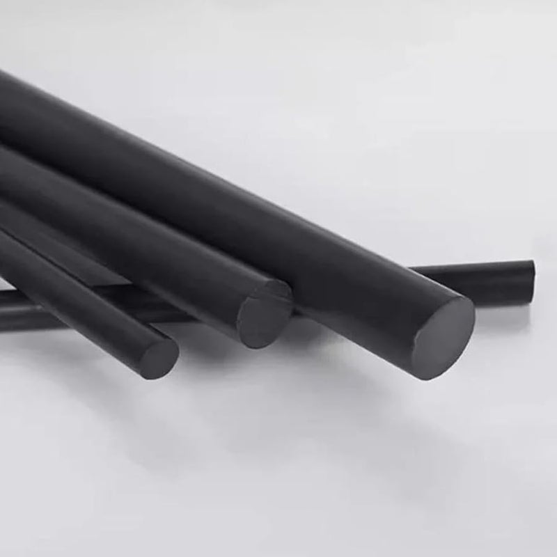 PTFE Rod Black Polytetrafluoroethylene Plastic Bar 25mm X 500mm Size for DIY Projects - Image 5