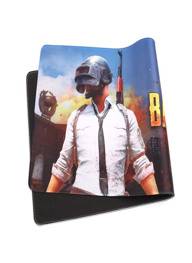 وسادة ماوس ألعاب كبيرة الحجم XXL من BUYFLUX PUBG مع قاعدة مانعة للانزلاق، مقاومة للماء وقابلة للطي، مناسبة لأجهزة الكمبيوتر المكتبية والمحمولة ولوحات المفاتيح ووحدات التحكم (70 × 30 سم) - Image 2