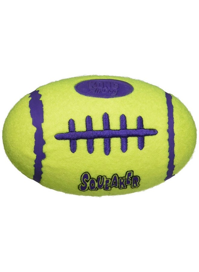 كونج لعبة كرة قدم للكلاب من Kong Air Dog Squeaker متوسطة الحجم (عبوة من قطعتين)  - Image 2