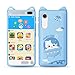 E teacher Kids Phone 397 Touchscreen Toddler Smart Phone Learning Toys with Educational Games 2000mA HighCapacity Kids Cell Phone for Boys Age 312 Toy Phone with Puzzle Game 8GB SD Card Blue - Image 2